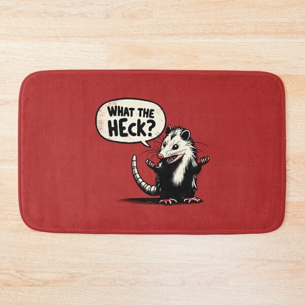 Item preview, What the Heck? - Funny Opossum designed and sold by Scaryzz.