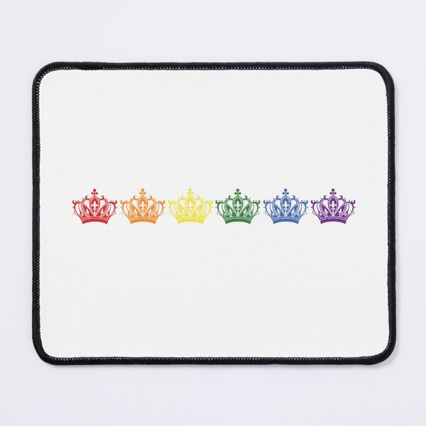 Item preview, Rainbow Pride Flag Royal Crowns designed and sold by RyanGDesign.