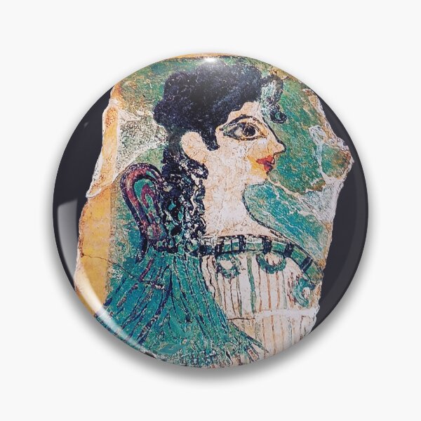 Item preview, La Parisienne, Minoan Lady ,Fresco of Knossos Palace designed and sold by BulganLumini.