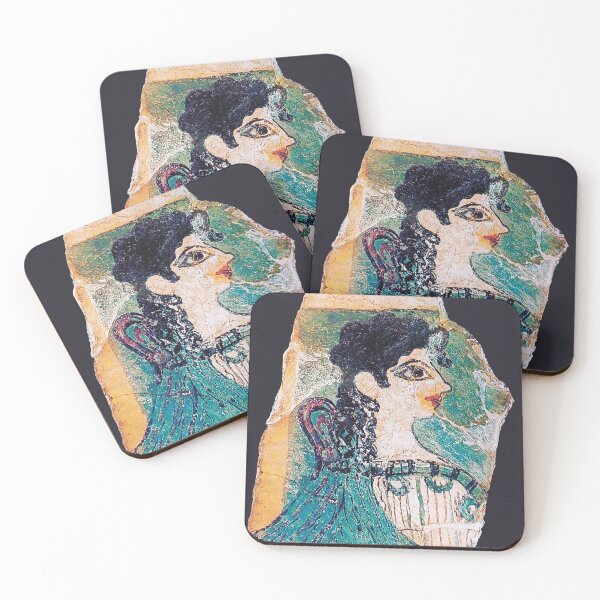 Item preview, La Parisienne, Minoan Lady ,Fresco of Knossos Palace designed and sold by BulganLumini.