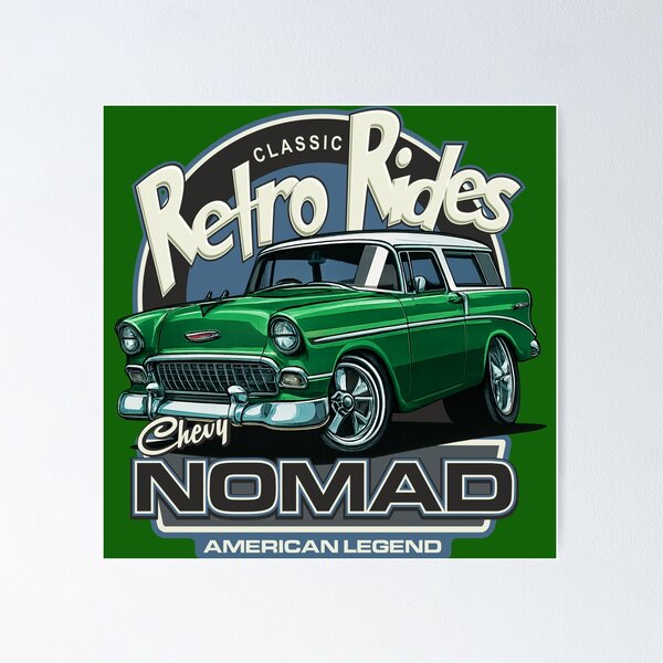 Item preview, Retro Rides chevy Nomad designed and sold by dpi-print.