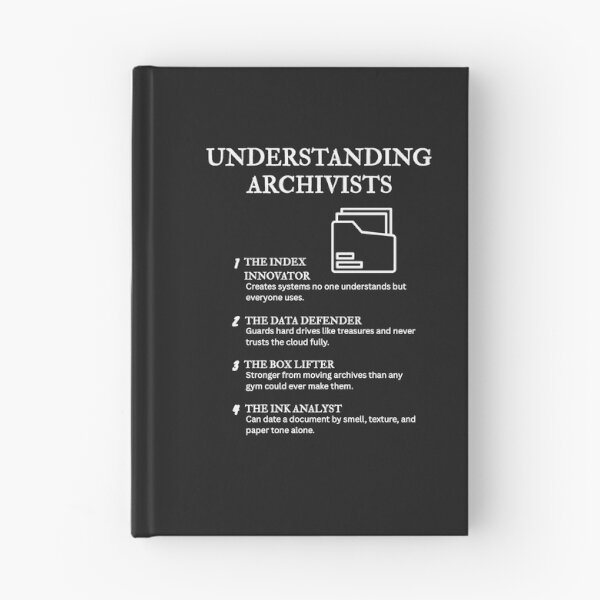 Item preview, Understanding Archivists – The Preservation Humor Edition – Black		 designed and sold by PsyFlow35.