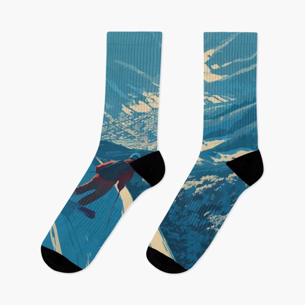 Item preview, Wausau Wisconsin Skiing Art Print designed and sold by TuncGK.