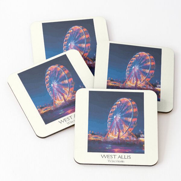 Item preview, West Allis Wisconsin State Fair Art Print designed and sold by TuncGK.