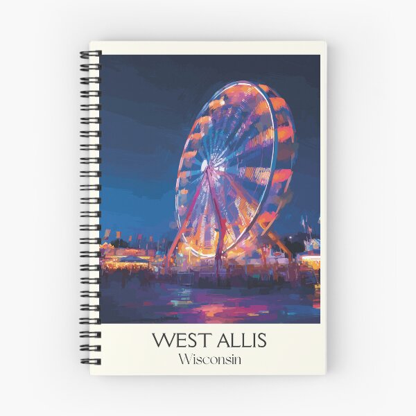 Item preview, West Allis Wisconsin State Fair Art Print designed and sold by TuncGK.