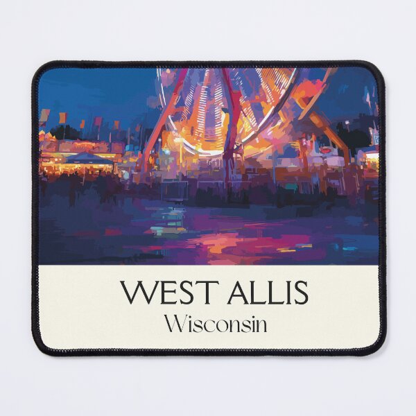 Item preview, West Allis Wisconsin State Fair Art Print designed and sold by TuncGK.