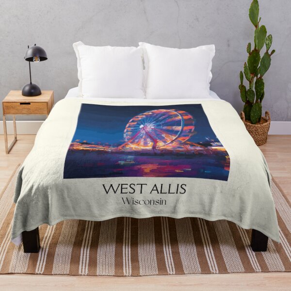 Item preview, West Allis Wisconsin State Fair Art Print designed and sold by TuncGK.
