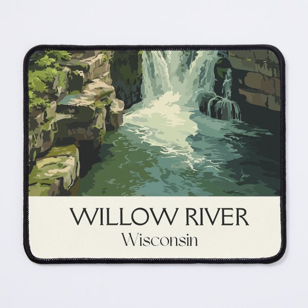 Item preview, Willow River Wisconsin State Park Art Print designed and sold by TuncGK.