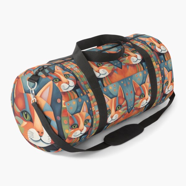 Item preview, Naive Style Cat Illustration: Compassionate Orange Feline | Cat Art designed and sold by UnhingedBird.