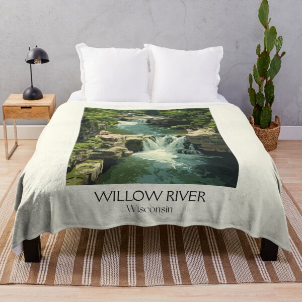 Item preview, Willow River Wisconsin State Park Art Print designed and sold by TuncGK.