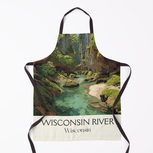 Item preview, Wisconsin River Dells Art Print designed and sold by TuncGK.