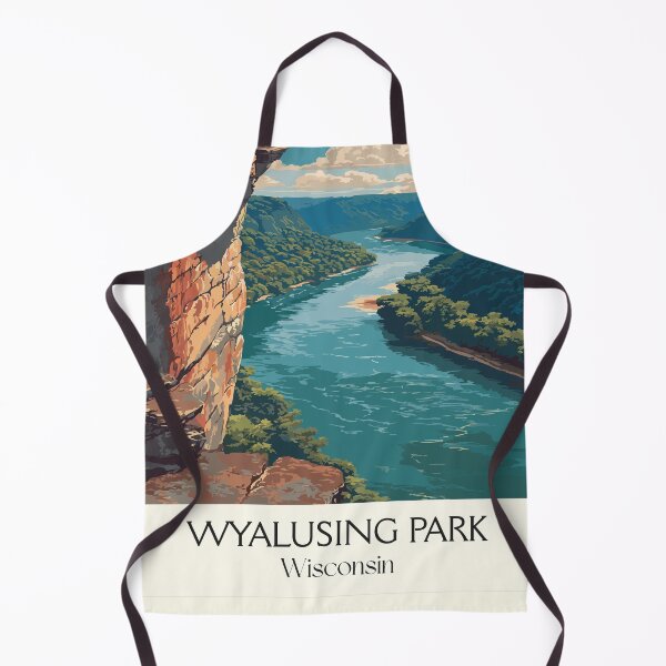 Item preview, Wyalusing State Park Wisconsin Art Print designed and sold by TuncGK.