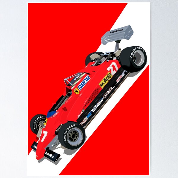 Impression sur toile de voiture Fia Formula One F Ferrari - Art mural de  course - Peintures pour