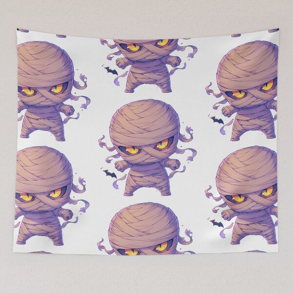 Item preview, Cute mummy monster designed and sold by MendaciousMina.