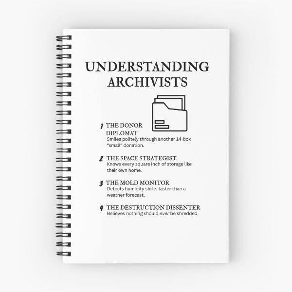 Item preview, Understanding Archivists – For Archivists Who Love a Laugh			 designed and sold by PsyFlow35.