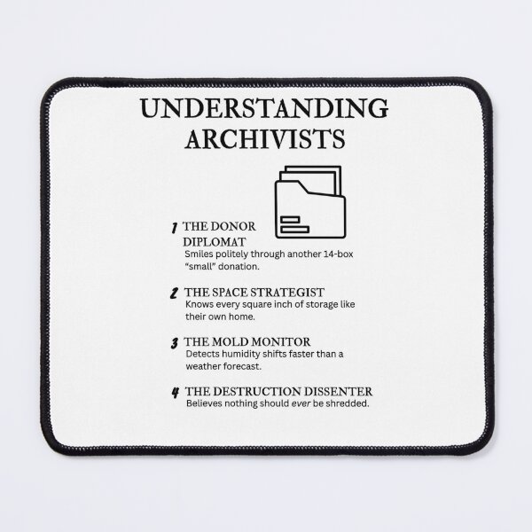 Item preview, Understanding Archivists – For Archivists Who Love a Laugh			 designed and sold by PsyFlow35.