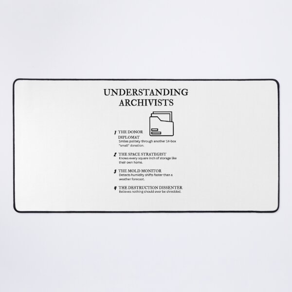 Item preview, Understanding Archivists – For Archivists Who Love a Laugh designed and sold by PsyFlow35.