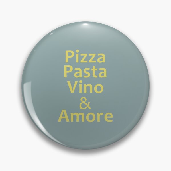 Item preview, Pizza Pasta Vino & Amore. Yellow Blue designed and sold by Julia Snaigala.