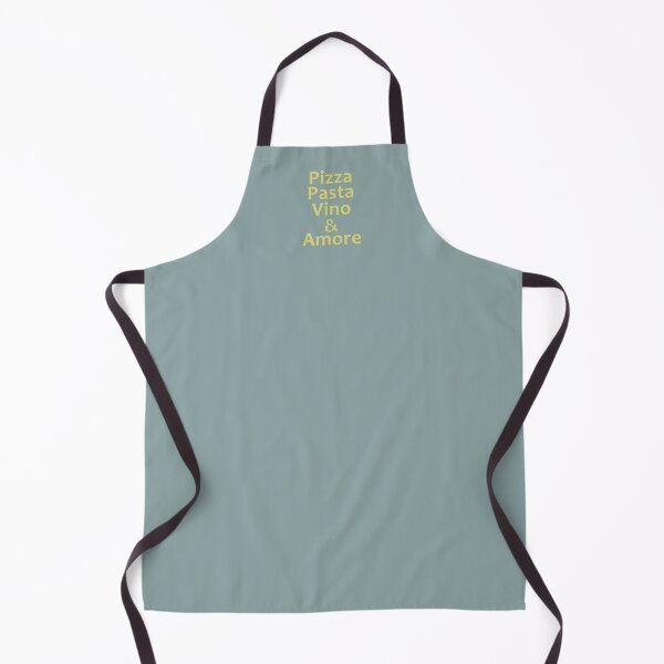 Item preview, Pizza Pasta Vino & Amore. Yellow Blue designed and sold by Julia Snaigala.