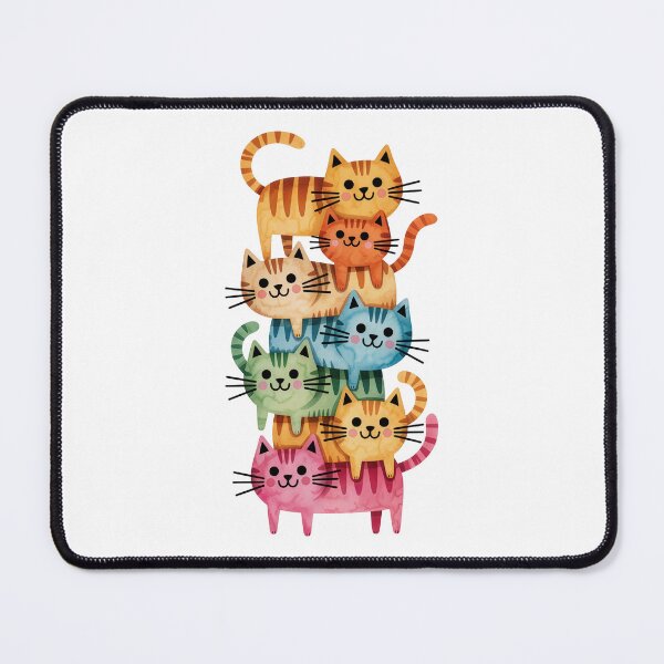 Item preview, Stack of Colorful Cats designed and sold by jkrphoto.