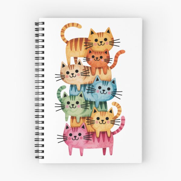 Item preview, Stack of Colorful Cats designed and sold by jkrphoto.