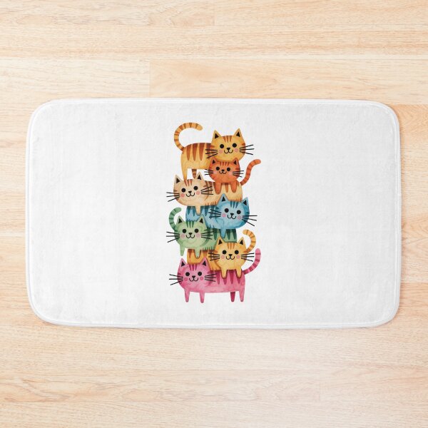 Item preview, Stack of Colorful Cats designed and sold by jkrphoto.