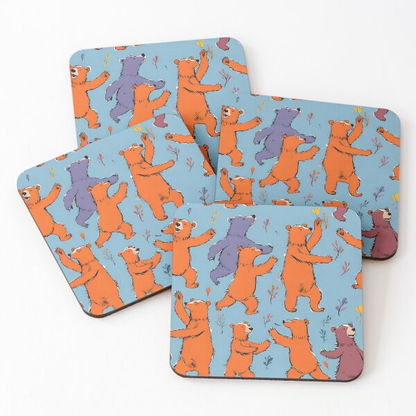 Item preview, Dancing Bears Pattern designed and sold by Dream Garden.