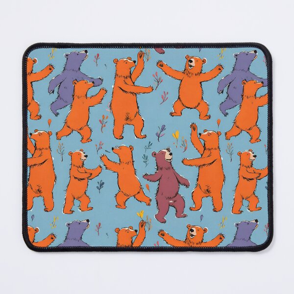 Item preview, Dancing Bears Pattern designed and sold by Dream Garden.
