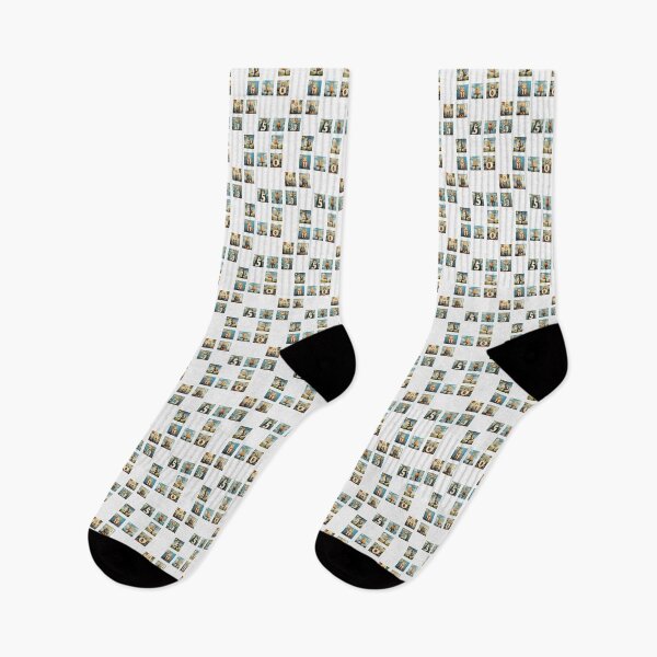 Item preview, Cats with Numbers on a White Brick Wall | Numerals | Cat Illustration | Cat Art designed and sold by UnhingedBird.