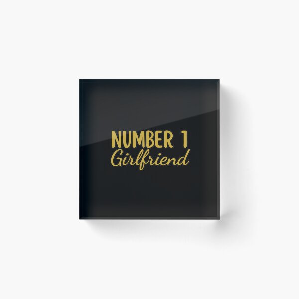 Item preview, Number 1 Girlfriend (G) designed and sold by DixieGirlStudio.