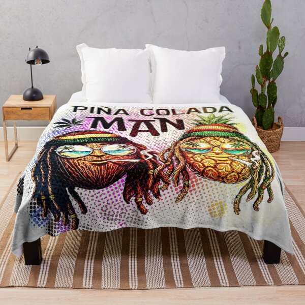Item preview, Piña Colada Man: Rasta Pineapple & Coconut Duo designed and sold by Hen-C-Art.