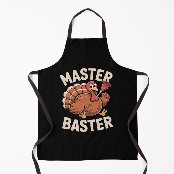 Item preview, Thanksgiving Master Baster Turkey Day Fall Men  designed and sold by EllinoKlemo.