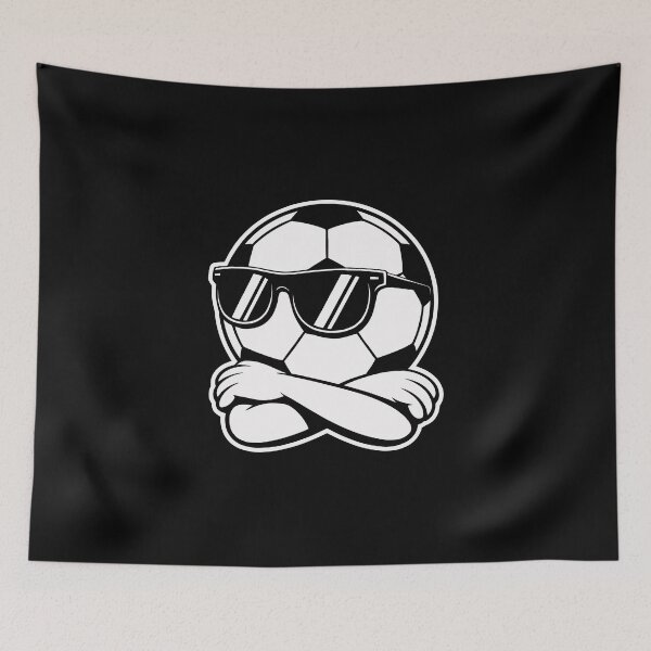 Item preview, Cool Soccer Ball Emoji designed and sold by jkrphoto.