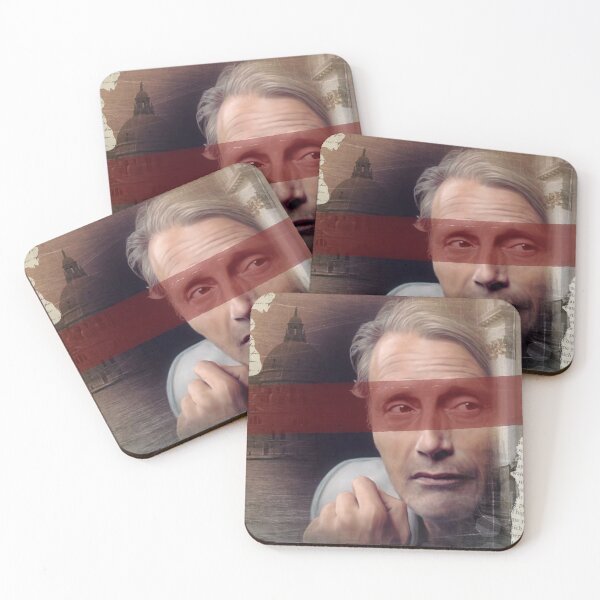 Item preview, Hannibal in Venice Decoupaged Portrait designed and sold by orionlodubyal.