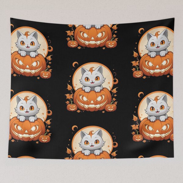 Item preview, Purranormal Cativity – Funny Ghost Cat Halloween Pun Design designed and sold by HAFIZ-DP.