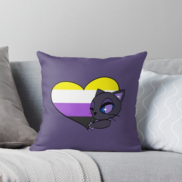 Item preview, Darling Catsanova NONBINARY Pride designed and sold by Let's Be Great Together!.