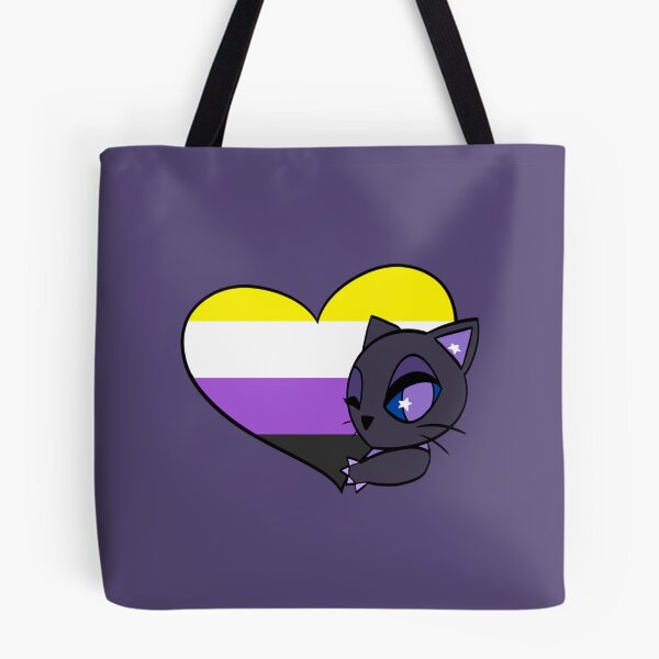 Item preview, Darling Catsanova NONBINARY Pride designed and sold by Let's Be Great Together!.