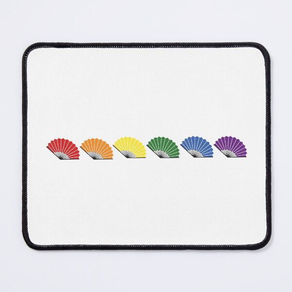 Item preview, Rainbow Pride Flag Drag Queen Fans designed and sold by RyanGDesign.