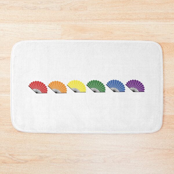 Item preview, Rainbow Pride Flag Drag Queen Fans designed and sold by RyanGDesign.