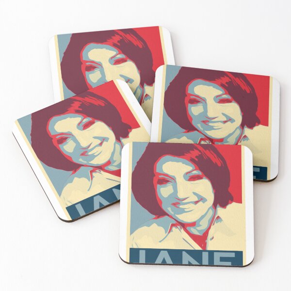 Item preview, Jane Pop Art Retro Portrait Poster designed and sold by MatilKyla.