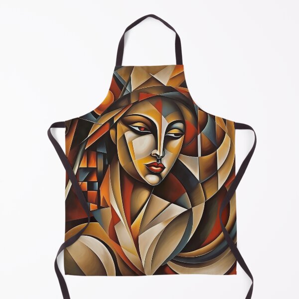 Item preview, Sad Lonely Woman: An Abstract Portrayal | Color Art | Abstract Art | Abstract Cubism designed and sold by UnhingedBird.