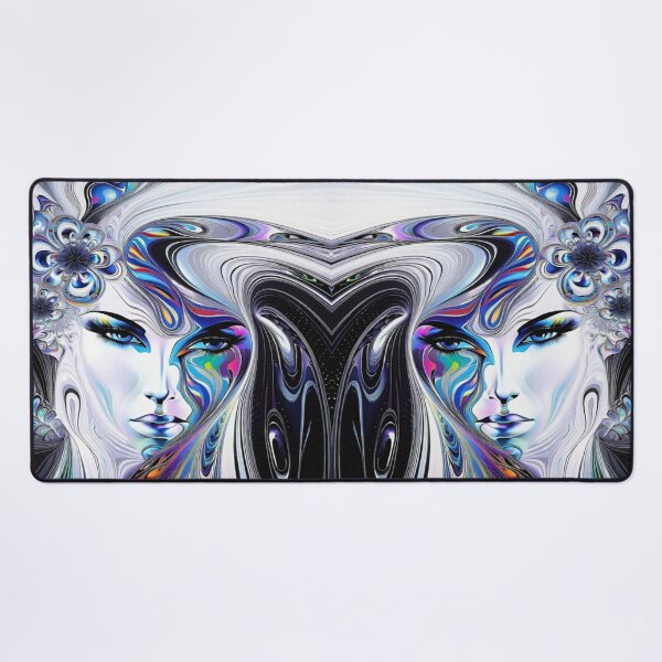 Item preview, The Feminine Power: Abstract Woman Portrayal | Color Art | Abstract Art designed and sold by UnhingedBird.
