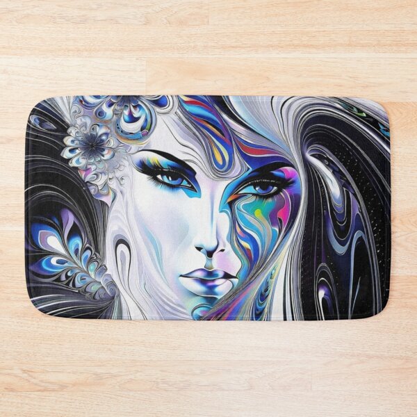 Item preview, The Feminine Power: Abstract Woman Portrayal | Color Art | Abstract Art designed and sold by UnhingedBird.