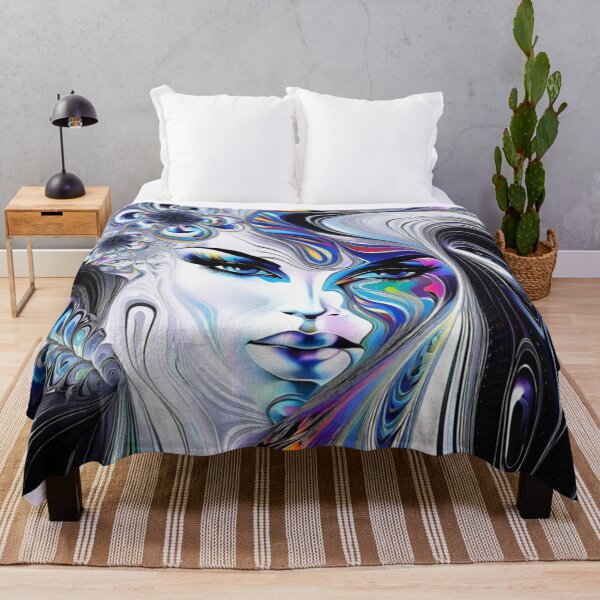 Item preview, The Feminine Power: Abstract Woman Portrayal | Color Art | Abstract Art designed and sold by UnhingedBird.