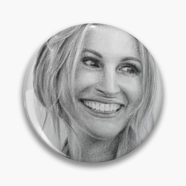 Item preview, Julia Roberts Pencil Sketch Art Design designed and sold by FranClane.