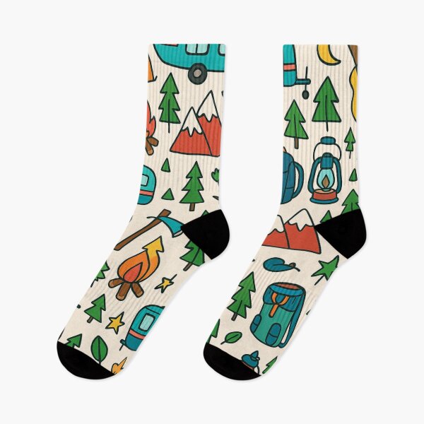 Item preview, Camp Vibes – Fun & Colorful All-Over Print designed and sold by getpressedshirt.