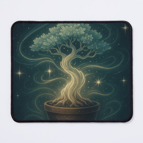 Item preview, Starlight Bonsai – Mystical Celestial Tree of Light designed and sold by Painted Moon by Luna Bee™.