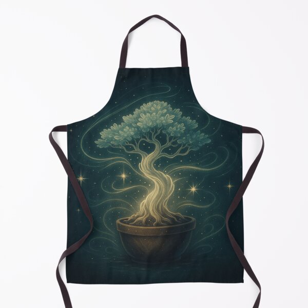 Item preview, Starlight Bonsai – Mystical Celestial Tree of Light designed and sold by Painted Moon by Luna Bee™.