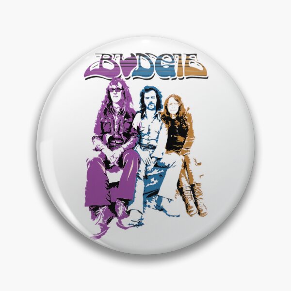 Item preview, budgie band  Funny 90S Punk Rock Lyrics Popular 70S 80S Song Vintage Band Retro Tour Music Album designed and sold by VeronicaJimenre.