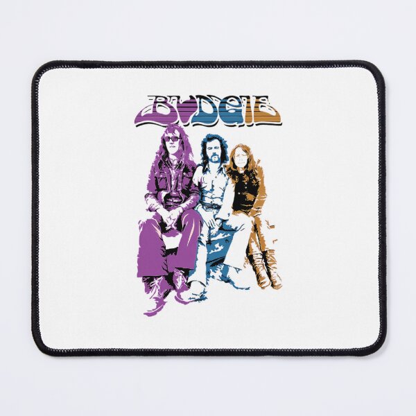 Item preview, budgie band  Funny 90S Punk Rock Lyrics Popular 70S 80S Song Vintage Band Retro Tour Music Album designed and sold by VeronicaJimenre.